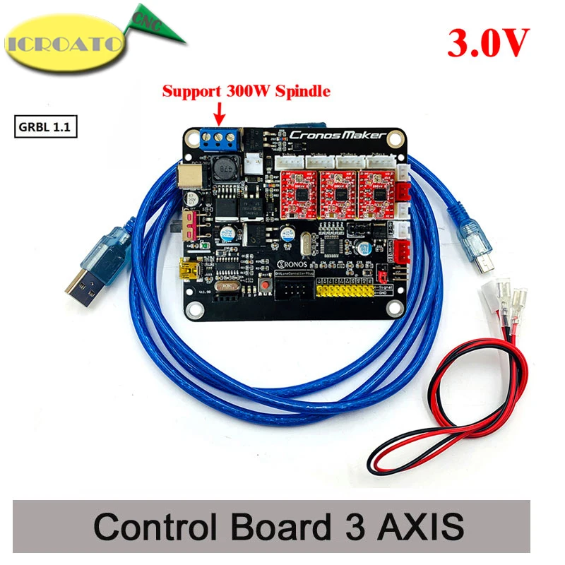 CNC 3018 GRBL 1 3 осевой шаговый двигатель двойная Y ось USB плата драйвера контроллер