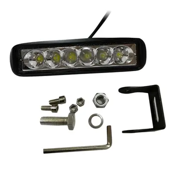 

6 inch Mini 18W LED Light Bar 12V 24V Motorcycle LED Bar Offroad 4x4 ATV Daytime Running Lights Truck Tractor Warning Light