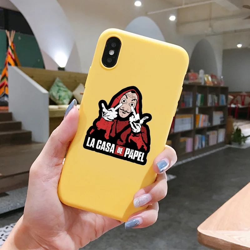 Мягкий силиконовый черный чехол для iPhone 11 pro 5s se 6 6s 7 8 plus X Xs XR MAX - Цвет: Y-1974