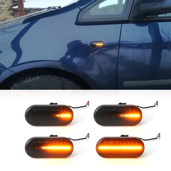 

For VW Golf 3 4 Jetta Bora Passat Polo Jetta Leon Octavia Side Fender Marker Sequential Indicator LED Dynamic Turn Signal Light
