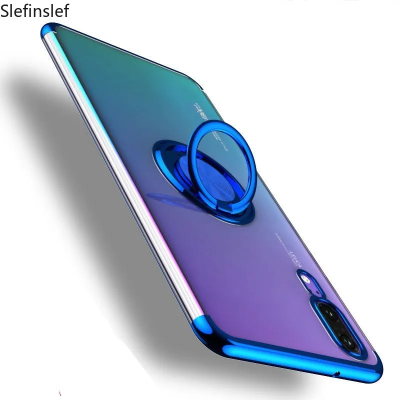 Чехол для Huawei P30 P20 Lite Pro магнитный автомобильный чехол с кольцом подставкой Mate 30 20 Honor 9X 8X 8A P40|Бамперы| |