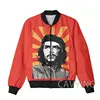 CAVVING 3D Printed  Che Guevara   Zipper Bomber Jackets Men Overcoat Mens Coat Zip Up Jackets for Women/Men 2