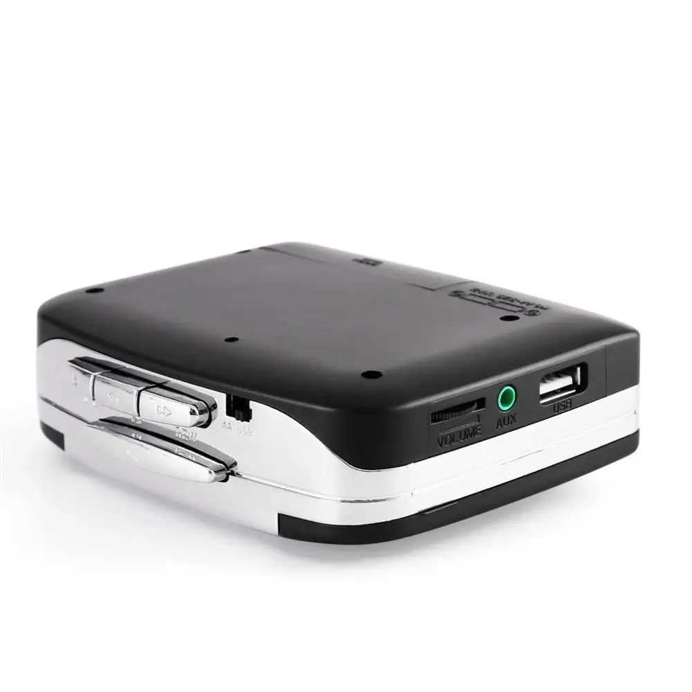 EzCap230 Кассетная лента для MP3 конвертера конверсионный плеер с воспроизведением автономный подключи и играй маленький размер портативный