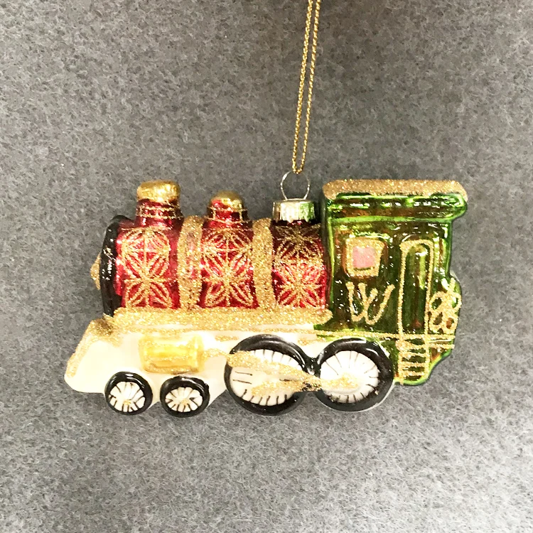 Christmastreeornamentsglassornamentscreativependantwindowgiftforeigntrade3inches