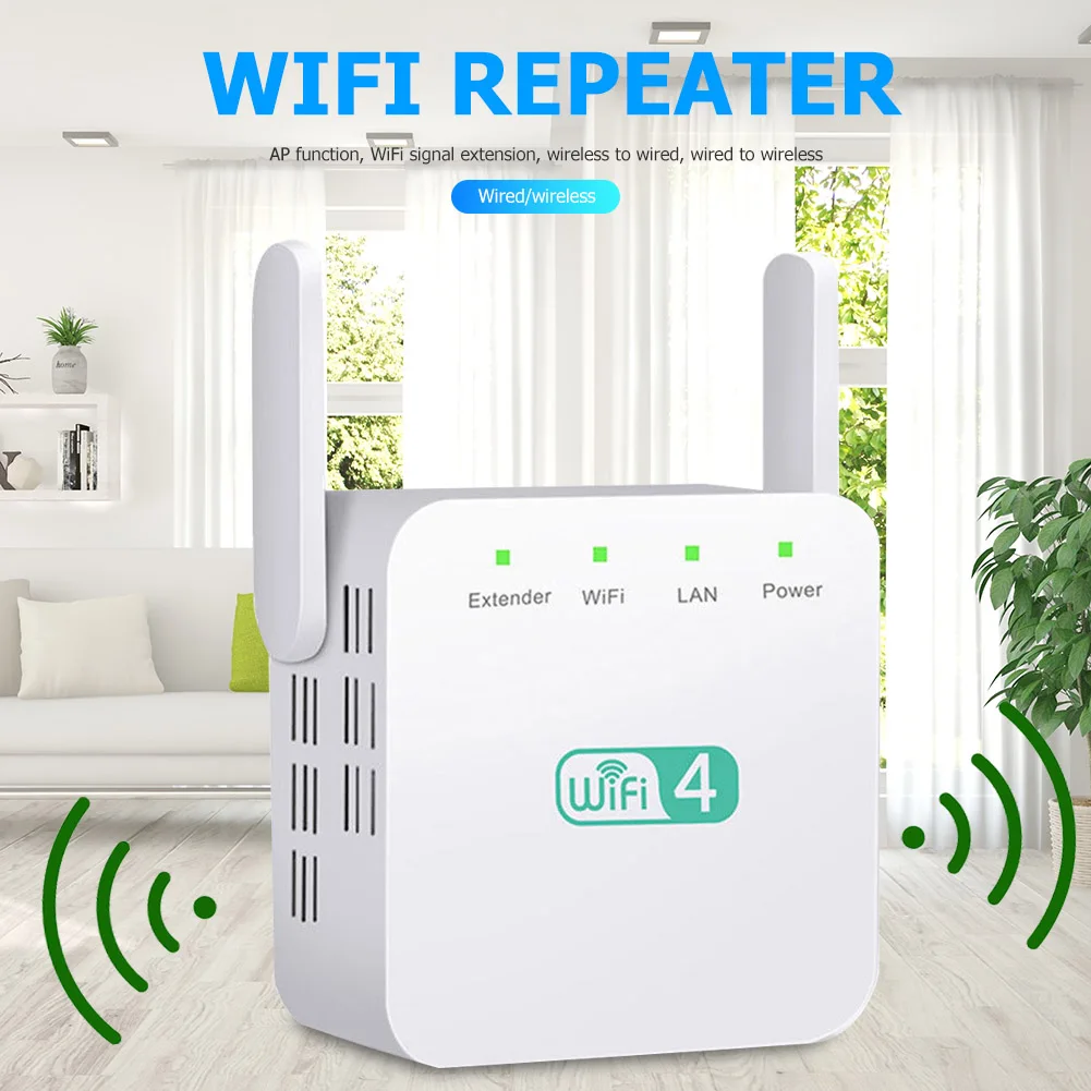 WD 611U Wi Fi ретранслятор 2 4 ГГц 300 Мбит/с расширитель беспроводной сети усилитель WiFi