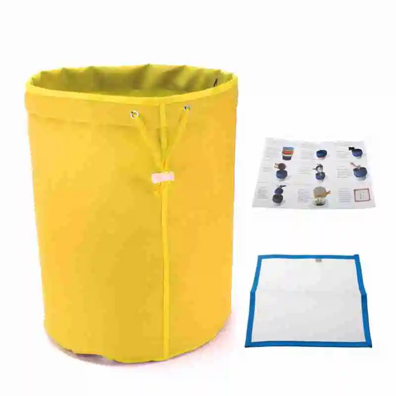 1pcs 5-Gallon Herbal Ice Bubble Hash Bag Essence Extractor Kit Filtration Bags/Set with Free Pressing Screen 