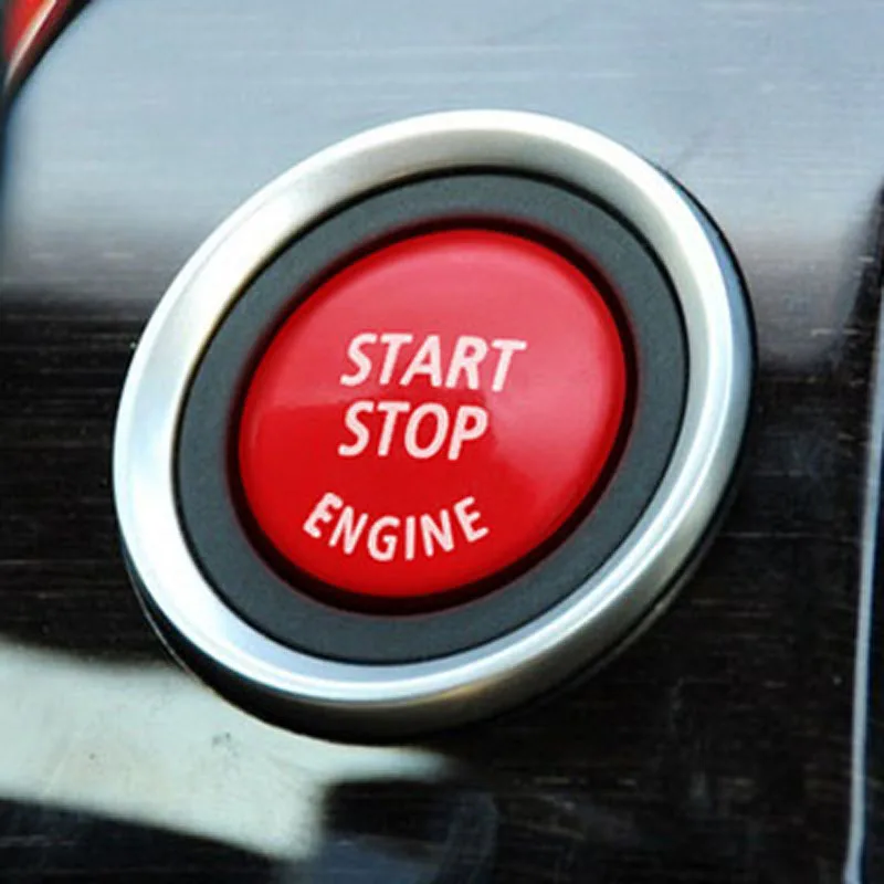 10Pcs 320 320i 320d 325 325i 335i 520d 525 F30 1 3 5 Series F10 E60 E87 E90 Accessories Engine Ignition Start Button | Автомобили и