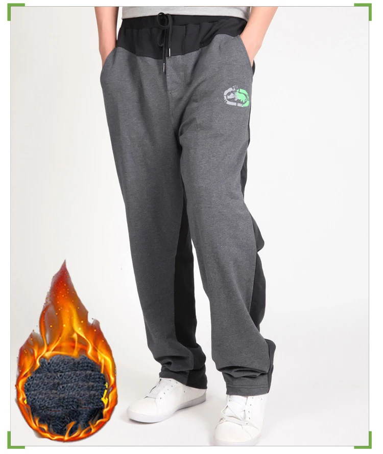 Warm winter pants men Joggers pants Hip Hop pants men clothes Streetwear men's trousers large size XXXL 4XL 5XL 6XL 7XL 8XL
