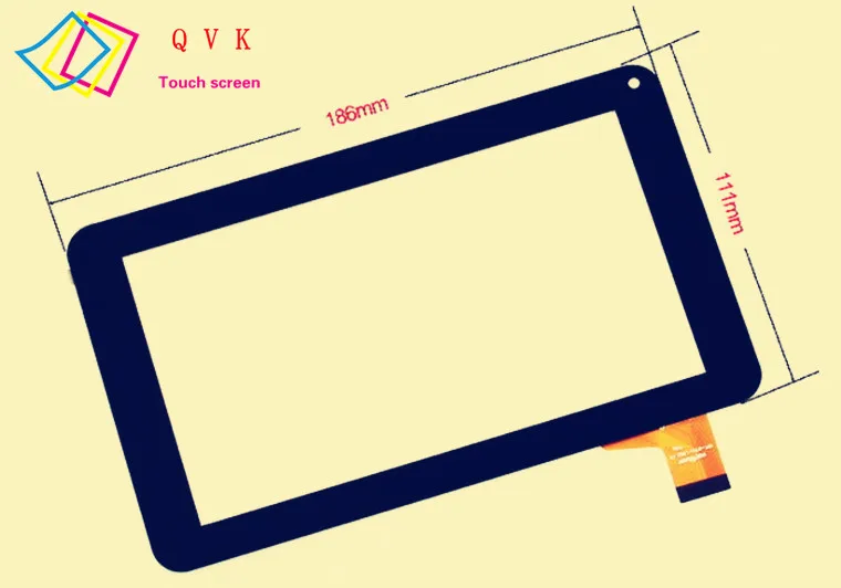 

HH070Fpc-001C FHX panel capacitance touch screen noting size and color