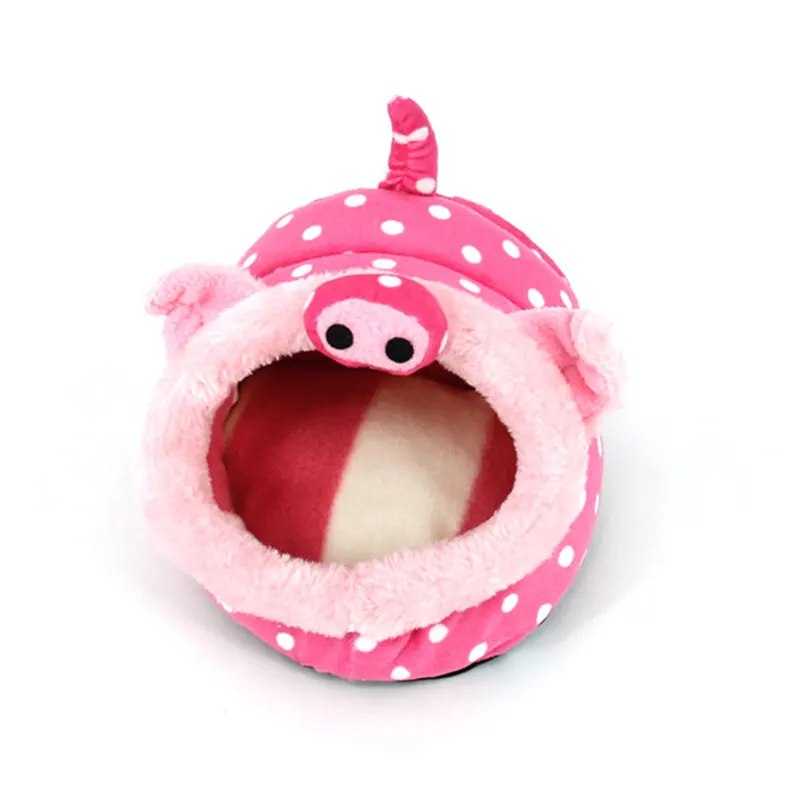 Pink Мини обувь Форма мелких животных крыса, хомяк клетка коричневого, красного и розового цвета удобные свинки сотового кровать для Ежика клетки милые гнездо - Цвет: Pink