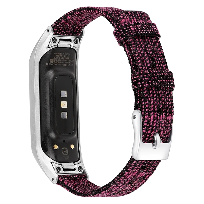 Браслет для samsung Galaxy Fit E Smartwatch ремешок для часов холст Нержавеющая сталь ремешок для часов samsung Galaxy Fit E Band аксессуар