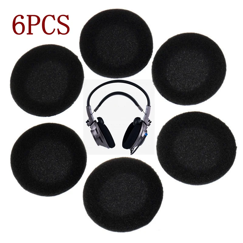 6 шт. запасные мягкие наушники LEORY для Koss Porta Pro Black|headphone earpads|replacement headphone earpadsheadset