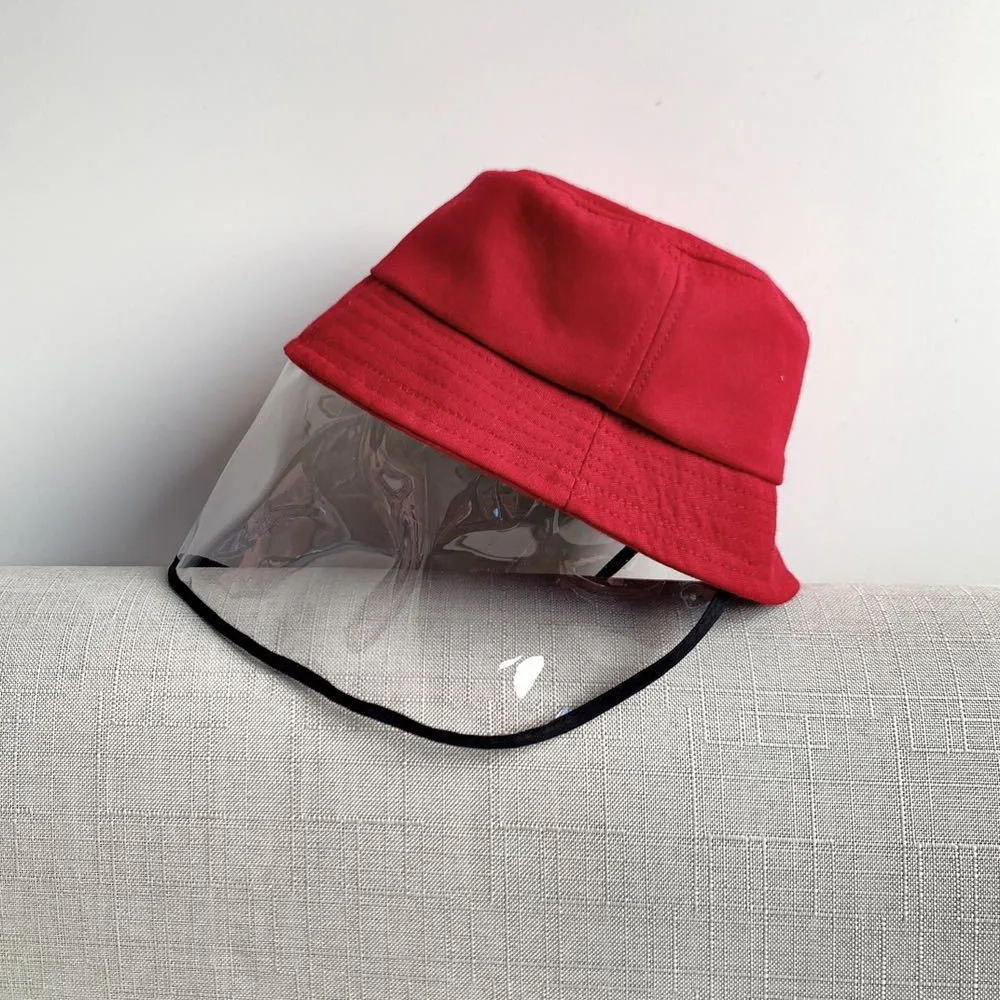 

Children's Anti-Spray Hat Spring Thin Section Anti-Saliva Fisherman Hat Cotton Baby Hat Boys And Girls Protective Basin Hat