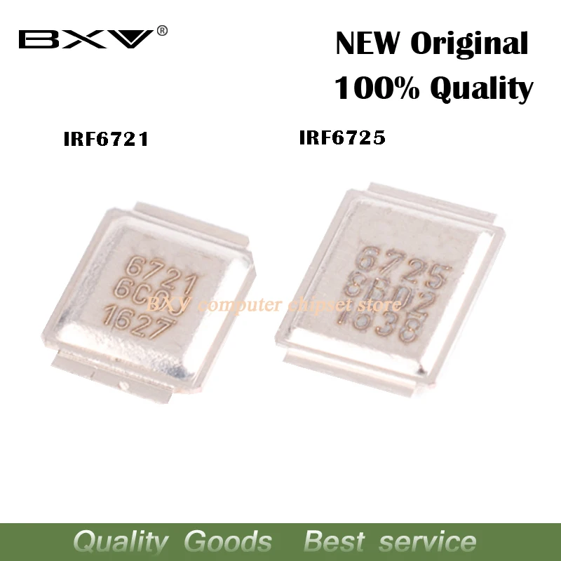 IRF6721 5 шт. + IRF6725 IR6721 IR6725 новый оригинальный чип QFN для ноутбука бесплатная доставка