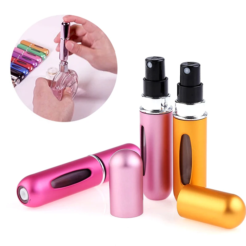 

Refillable Portable Travel Mini Refillable Conveniet Empty Atomizer Perfume Bottles Cosmetic Containers For Traveler