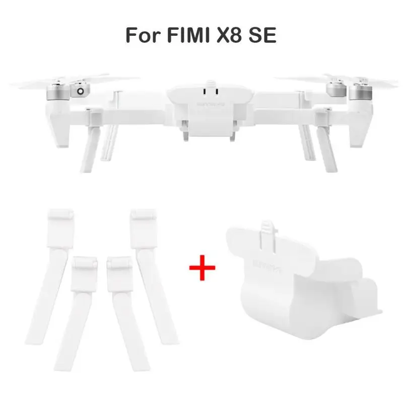 Multi-face Protection Camera Lens Protective Cover Heightening Stand for Xiaomi FIMI X8 SE Drone Stable Coordinated Dropshipping