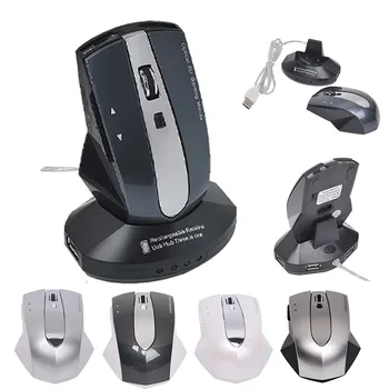 

2.4GHz Wireless Gaming Mouse 1600DPI 4 Buttons Ergonomics Photoelectric Technology Office Mouse Optical Positioning Mice