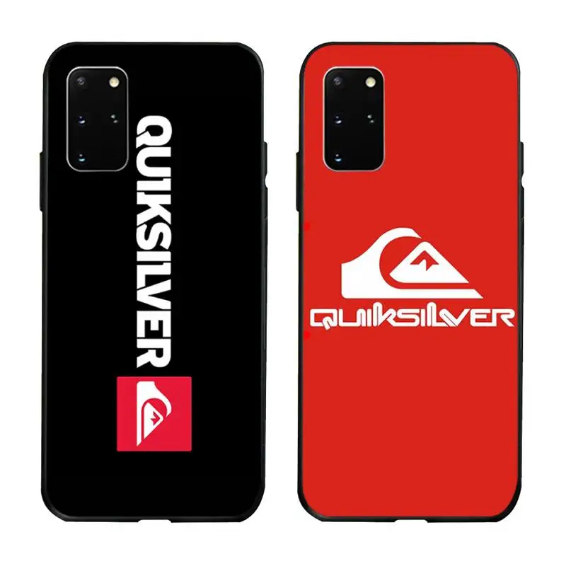 

Surf skateboard quiksilver Phone Case for Samsung S20 plus Ultra S6 S7 edge S8 S9 plus S10 5G lite 2020