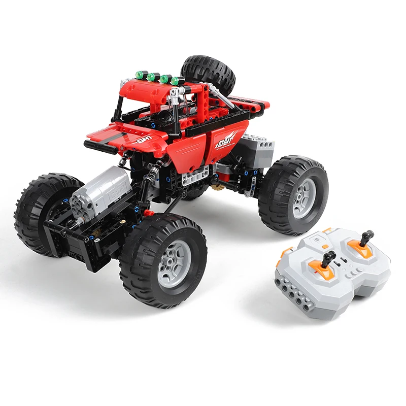 Preise Monster Bigfoot Truck Technik SUV RC Auto Modell Gebäude Block Sport 2,4G Radio Control Spielzeug Für Kinder Kompatibel Mit legoED