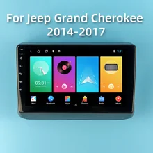 Autoradio Android 2 Din per Jeep Grand Cherokee 2014-2017 schermo Stereo da 9 