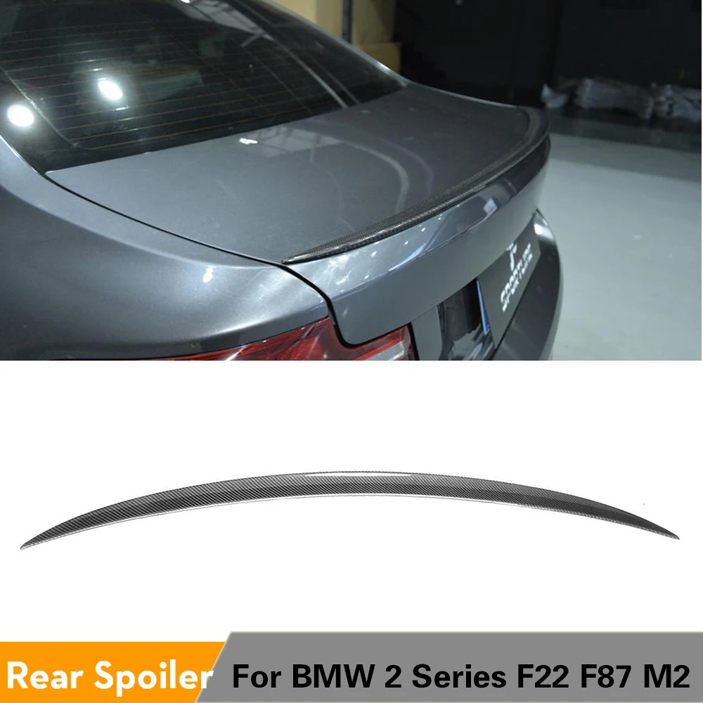 FOR BMW 2 SERIES F22 F23 M2 F87 M SPORT GLOSS BLACK REAR TRUNK BOOT LIP SPOILER