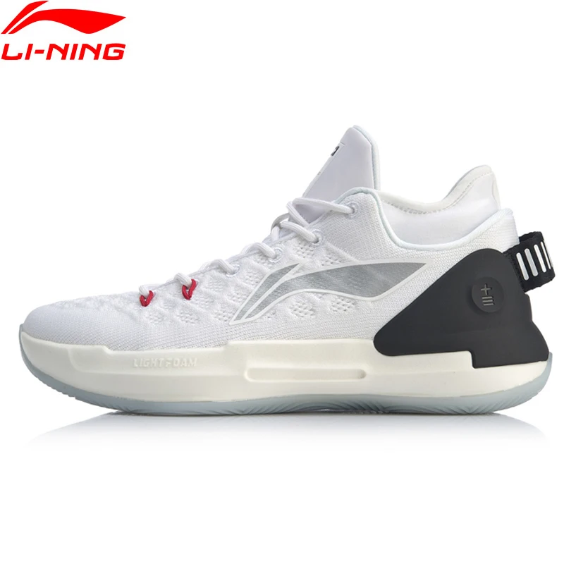 Li-Ning/Мужская обувь YUSHUAI XIII, низкая Профессиональная баскетбольная обувь, светильник, подкладка из пеноматериала, спортивная обувь, кроссовки ABAP095 SOND19