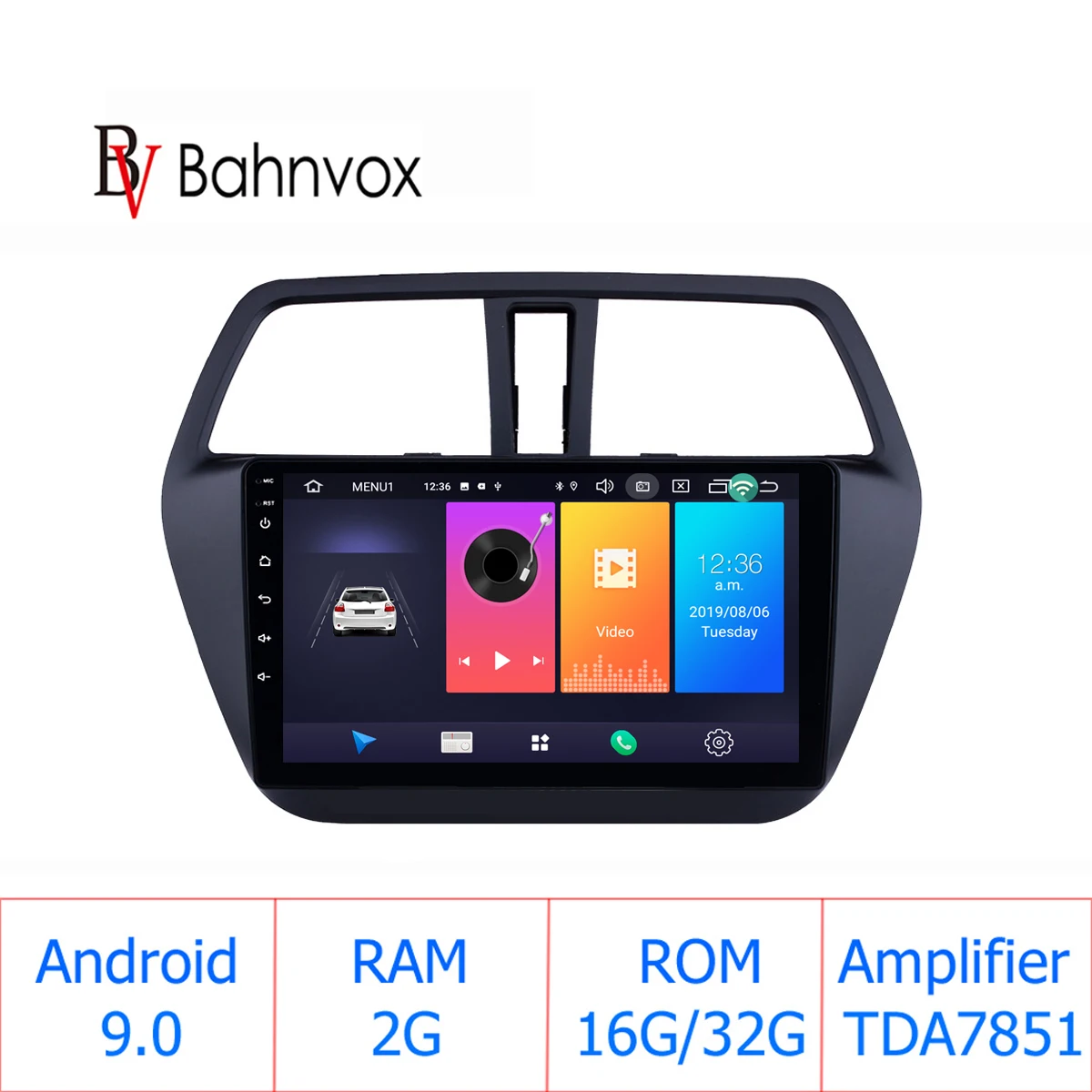" android 9,0 RAM2G Автомобильный gps dvd-плеер для suzuki s-cross sx4 автомобильный радиоприемник Мультимедиа Навигация стерео головное устройство dsp
