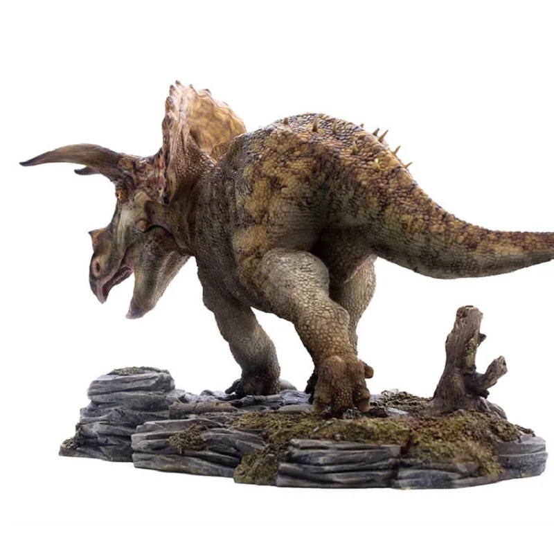 PNSO Triceratops с подставкой платформа динозавра подвижная челюсть Классические