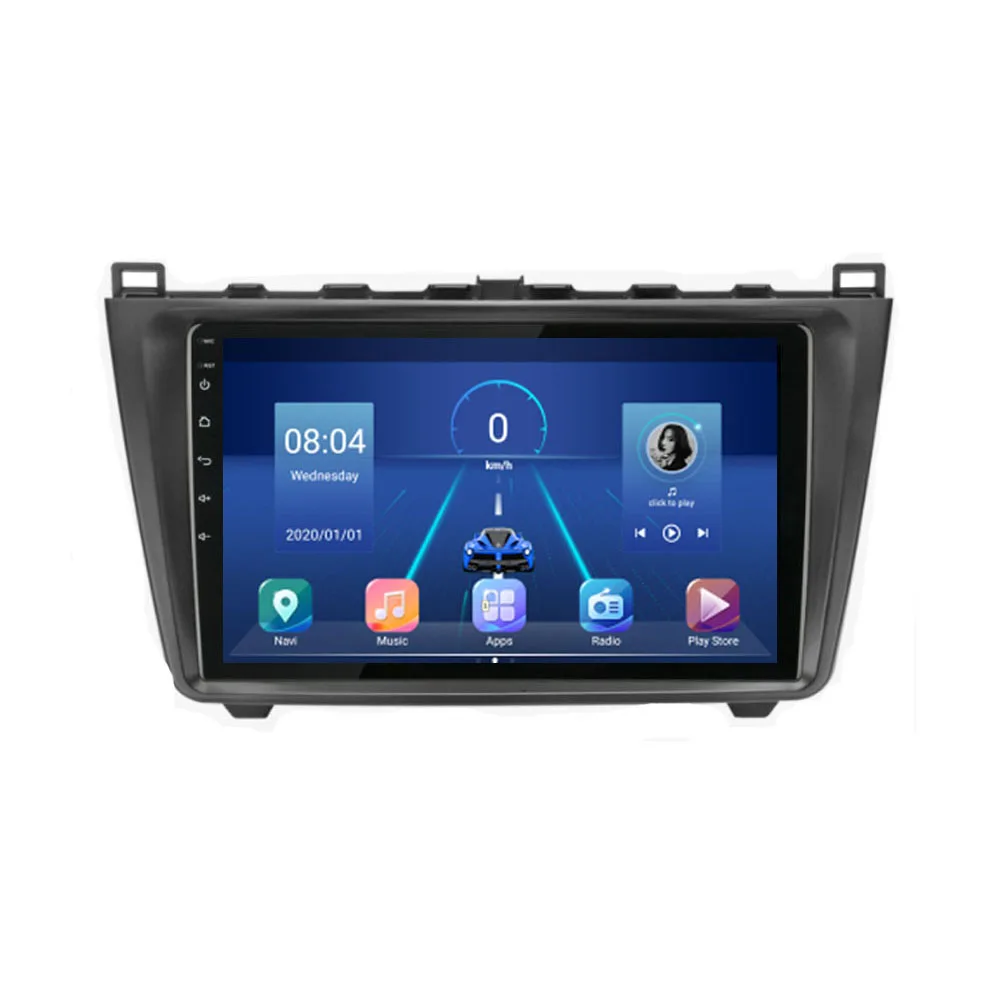 4G LTE Android 10 1 для Mazda 6 Rui wing 2008 2009 2010 2011 2012 2013 2014 мультимедиа автомобильный DVD плеер