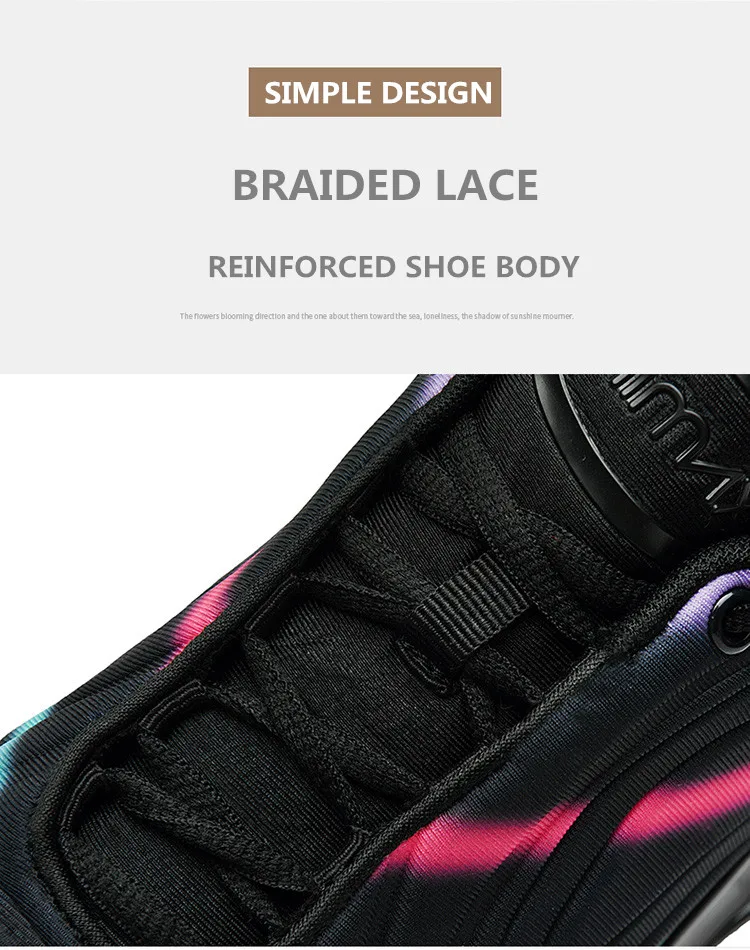 New Breathable Running Shoes for Men Light Non-slip Soft Sport Shoes Mens Lace-up Designer Black Air Sneakers