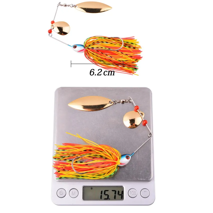 1pcs Spinner Bait 17G Metal Lure Hard Fishing Lure Spinner Lure Spinnerbait Pike Swivel Fish Tackle Wobbler Fishing 1pcs Spinner Bait 17G Metal Lure Hard Fishing Lure Spinner Lure Spinnerbait Pike Swivel Fish Tackle Wobbler Fishing