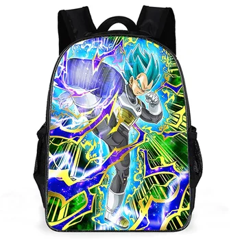 

New Cartoon Dragon Ball Legends Print School Backpack For Teenage Boys Student Kids Canvas Children Primaris Schoolbags