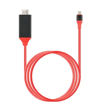 

1.8M Type-c to HDMI Cables USB 3.1 to HDMI Cable Male to Male for Samsung Bundle 1 Polybag USB3.1 Multimedia Non-shielded ONLENY