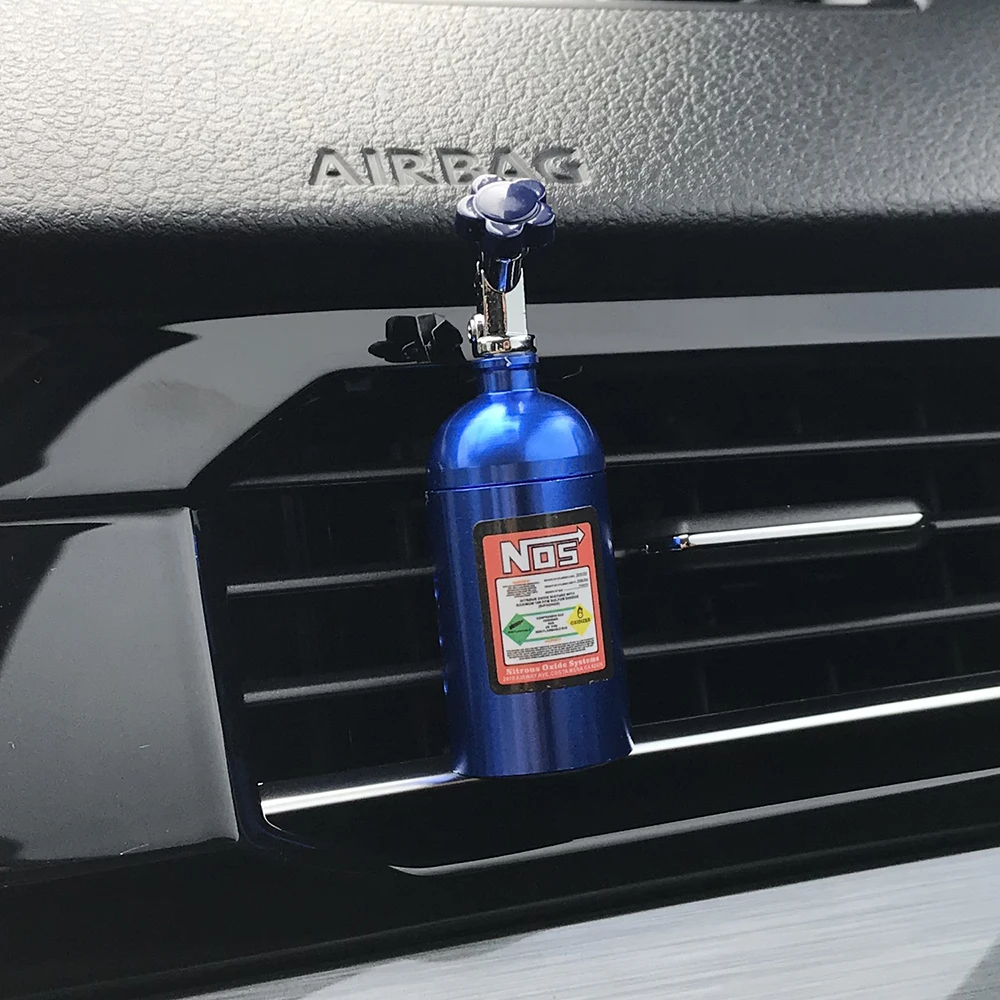 NOS емкость для бутылок автомобильный освежитель воздуха Духи клип JDM тюнинг NOS брелок