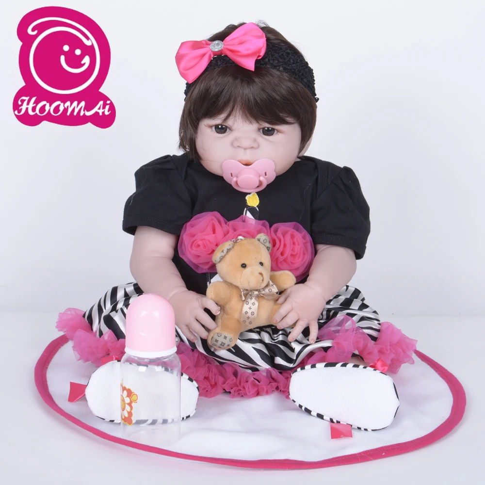 Коллекционная кукла Bebe Reborn, полностью виниловая кукла для новорожденного, сделай сам, эксклюзивная кукла принцессы, подарок на день ребенка, 55 см