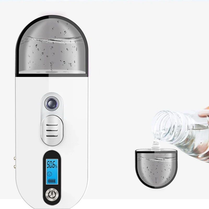 Portable Spray Mist Facial Steamer Face Spray Care Spa Beauty Moisturizing Equipment Facial Cleasing Ultrasonic Humidifier