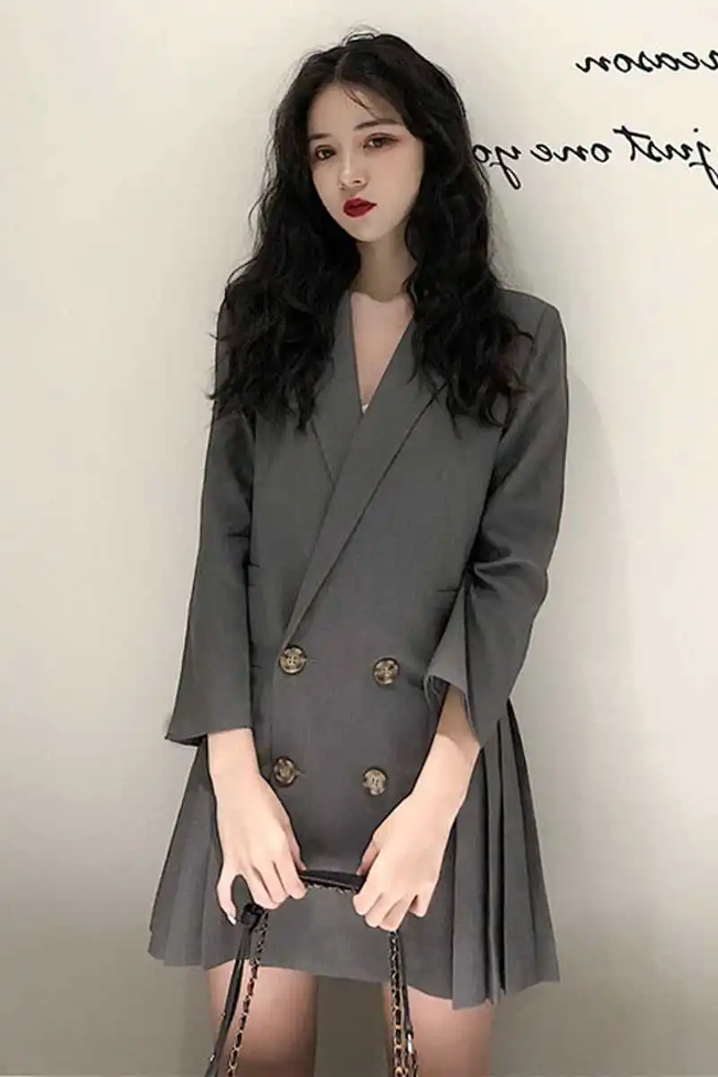 Стиль, женское платье, весенняя одежда, Французский Ретро стиль, Yamamoto Immortal Victoria Girls's Online Celebrity, маленький костюм, платье