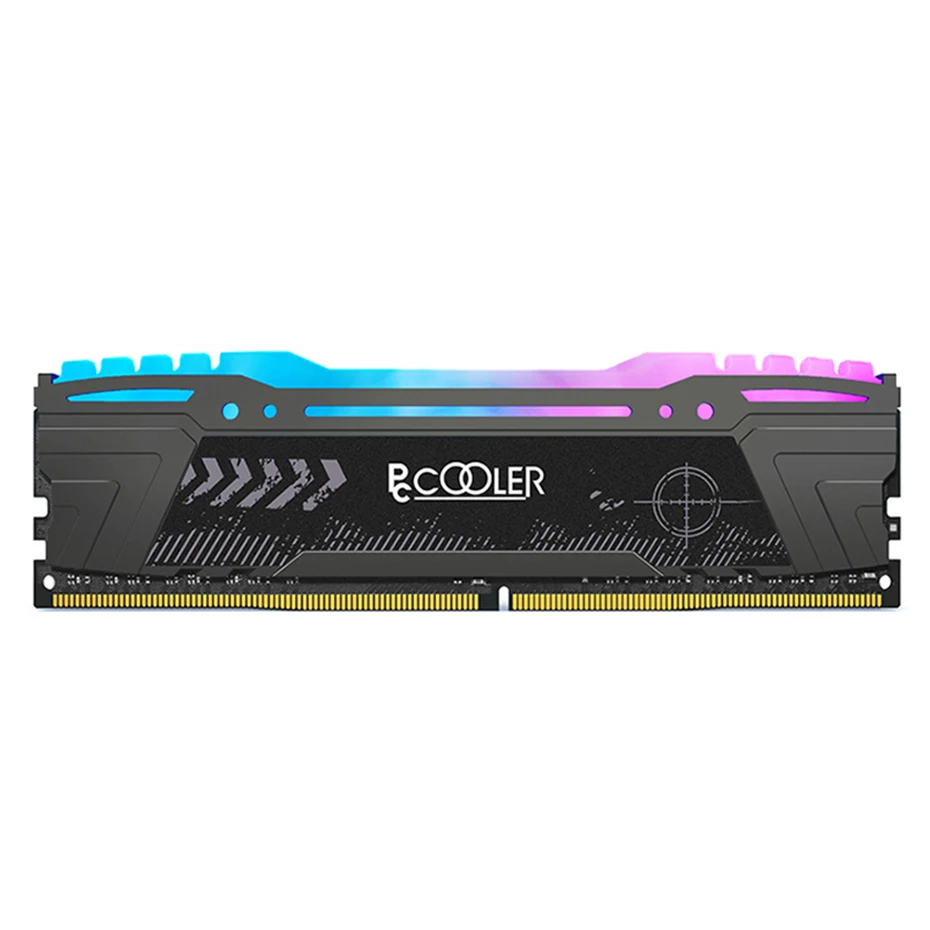 Pccooler 8GB 16GB RGB PC оперативная память модуль DDR4 8G 16GB 16GB 2666MHz ECC PC4 21300 для настольного компьютера