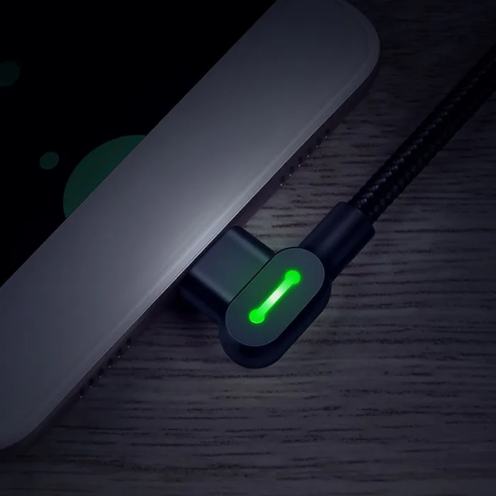 USB 3,1 Быстрый зарядный кабель под прямым углом 90 градусов кабель для синхронизации данных со светом JLRL88