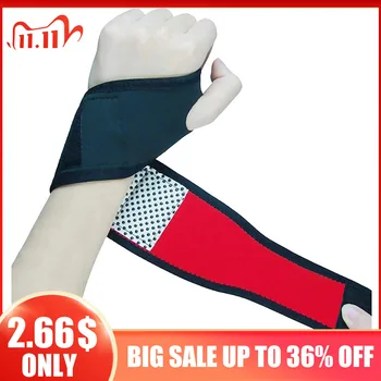 

Self-Heating Wristband Self-Adhesive Sports Protection Professional Wrist Pad Wrist Brace for Gym Workout Suits Men & Women