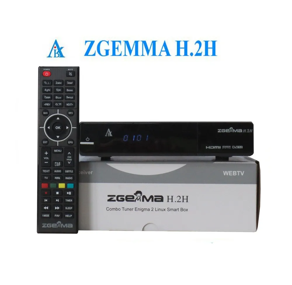 Новейший UHD 4K ZGEMMA H9.2H DVB-S2/DVB-C/T2 H.265 Enigma2 Linux 4,1 Система DVB Декодер приемник с ультра-быстрым четырехъядерным процессором