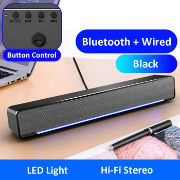 

Home TV Speaker Wireless Bluetooth Speaker Strip Speaker Portable Music Player Stereo Bass Sound System Gaming Computer Speaker