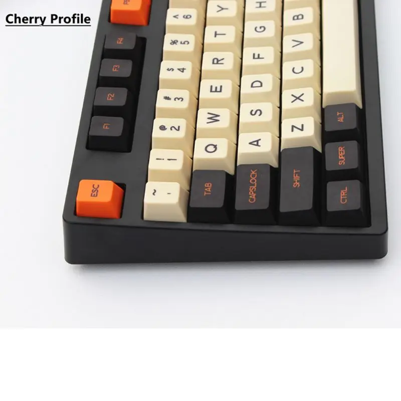 УГЛЕРОДНЫЙ ЦВЕТ 104+ 21 ключ лазерная резьба OEM профиль PBT для filco Cherry G80-3800 3850 3000 механическая клавиатура