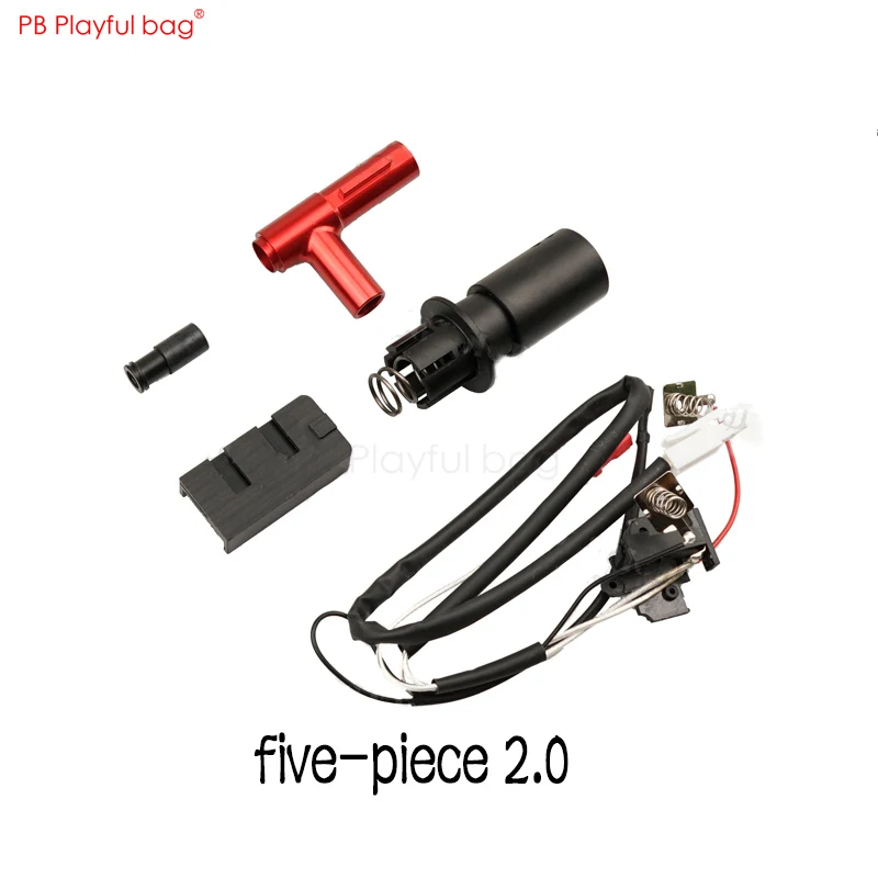 1pcs Игривый мешок № 2 Коробка поворачивающаяся водяная пуля костюм M4 волна коробка переоборудование bd556 коробка версия 2,0 водяная пуля игрушка пистолет аксессуар QD89 - Цвет: 1pcs