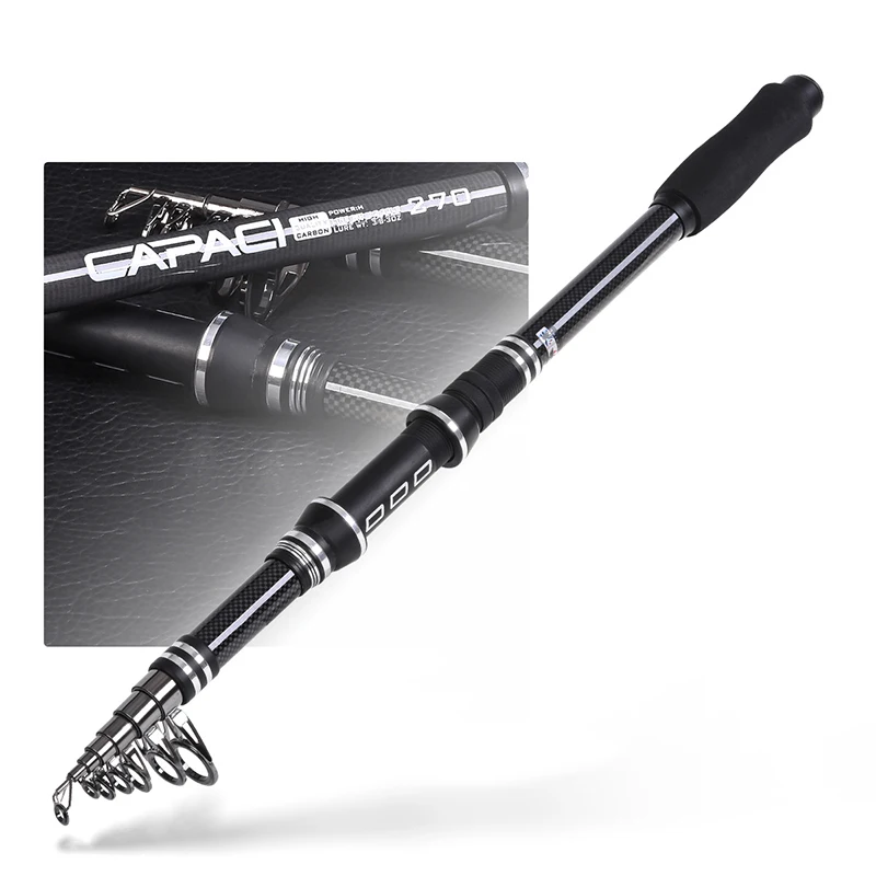 

Telescopic Fishing Rod 1.8m-3.0meters Ultralight For Travel Saltwater Freshwater