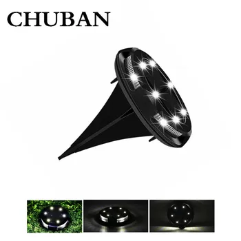 

CHUBAN Solar Path Lights LED Solar Power Buried Light Sunlight Powered Landscape Decor Lawn Path Yard Lawn Lamp Dropshipping