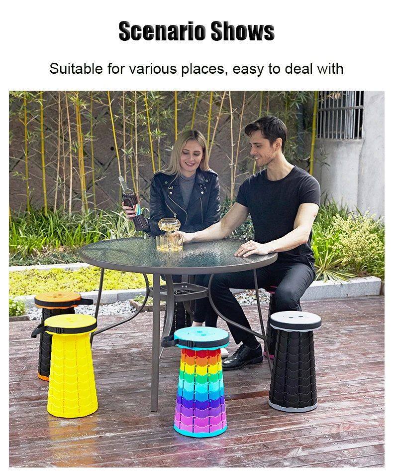 Telescopic Stool Retractable Stool Folding Chiar Fishing Chair Portable Camping Hiking Stool Outdoor Furniture Mini Chair Telescopic Stool Retractable Stool Folding Chiar Fishing Chair Portable Camping Hiking Stool Outdoor Furniture Mini Chair