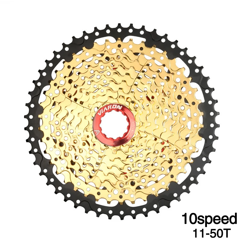 

Stainless Steel Bicycle Flywheel Freewheel 10Speed 11T-42T/46T/50T Bike Cassette