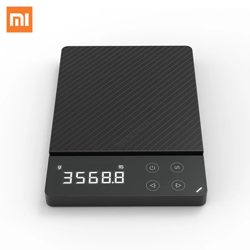 Xiaomi Youpin DUKA Household LCD Digital Electronic Scale Multi-function HD Backlit Food Scales Type-C Rechargeable | Бытовая техника