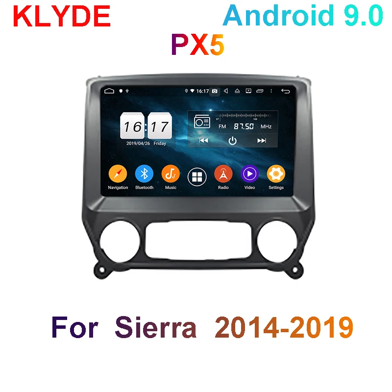 KD-1945 Klyde горячая Распродажа Android 9 0 автомобильный видеопроигрыватель с сенсорным